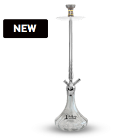 Crystal Ransi Silver Hookah